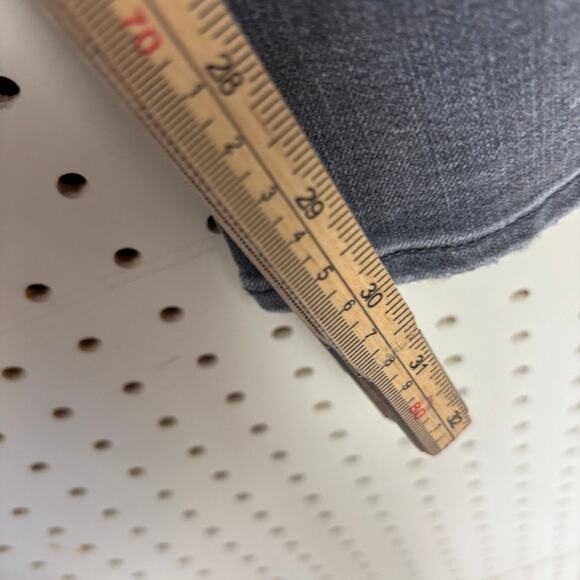 Logo by Lori Goldstein Wide Leg Jeans Gray Charcoal 10 - Picture 7 of 8